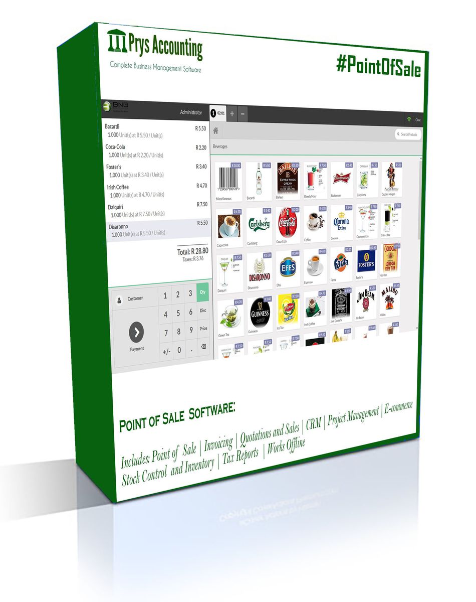Complete Point of Sale System including Software
